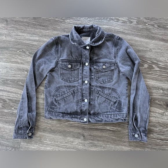 Ivy + Main Grey Jean Jacket - Picture 2 of 5